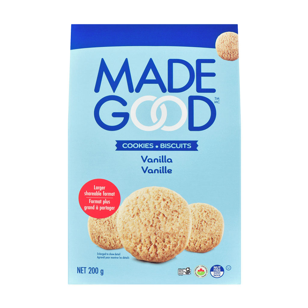 vanilla cookies Made Good - La Boite à Grains