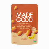 craquelins soufflés bio étoilés cheddar Made Good - La Boite à Grains