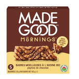 made good mornings barres moelleuses avoine pépites de chocolat - La Boite à Grains