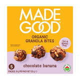 organic granola bites chocolate banana Made Good - La Boite à Grains