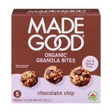 organic granola bites chocolate chip Made Good - La Boite à Grains
