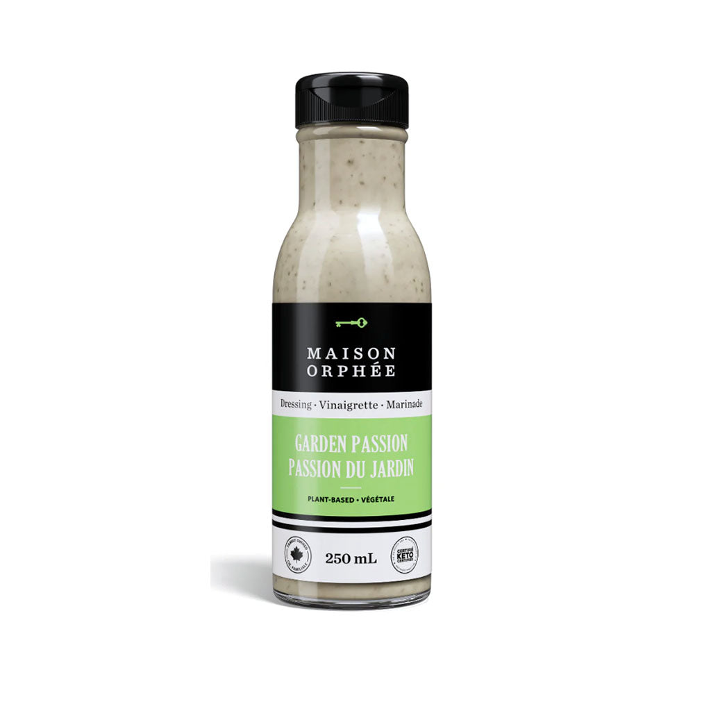 maison orphée vinaigrette passion du jardin 250 ml