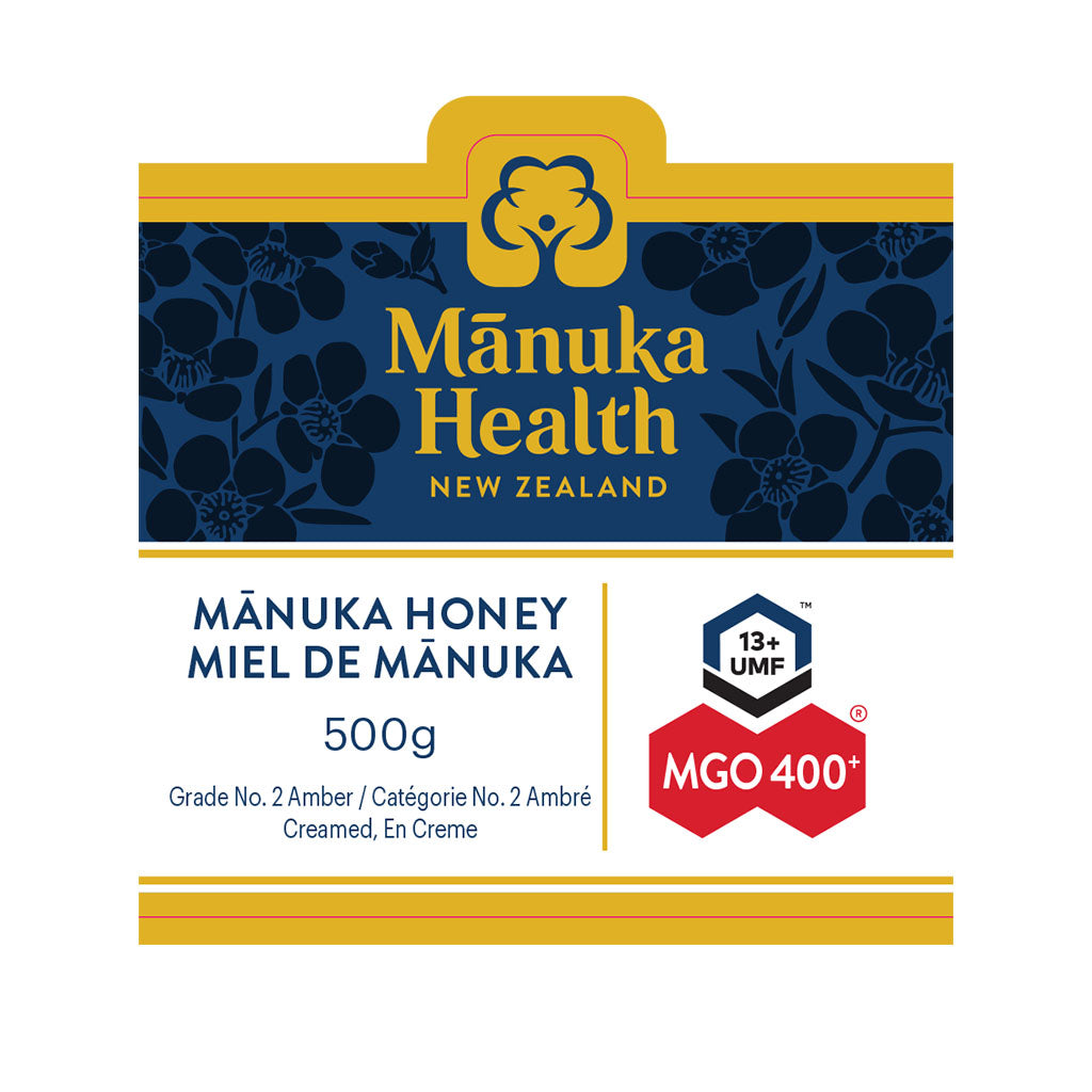 manuka health miel de manuka mgo 400 grade 2 500 g