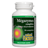 MégaEnzymes Complètes Natural Factors - La Boite à Grains