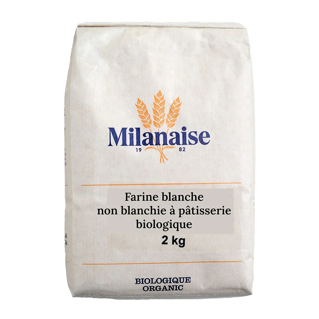 organic unbleached white pastry flour - La Boite à Grains