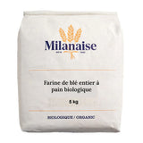 Milanaise organic whole wheat bread flour - La Boite à Grains