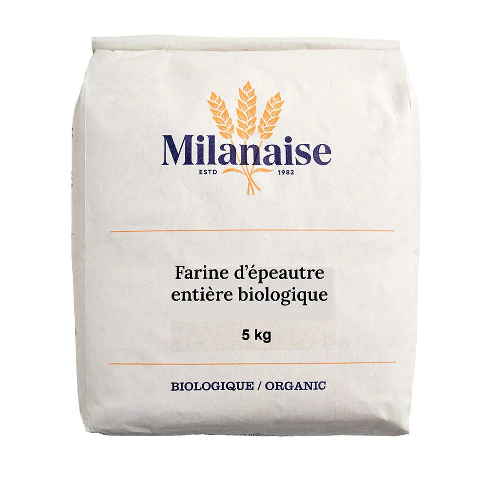 organic whole spelled flour Milanaise - La Boite à Grains