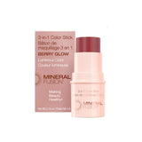 Berry Glow Mineral Fusion 3 in 1 Makeup Stick - La Boite à Grains