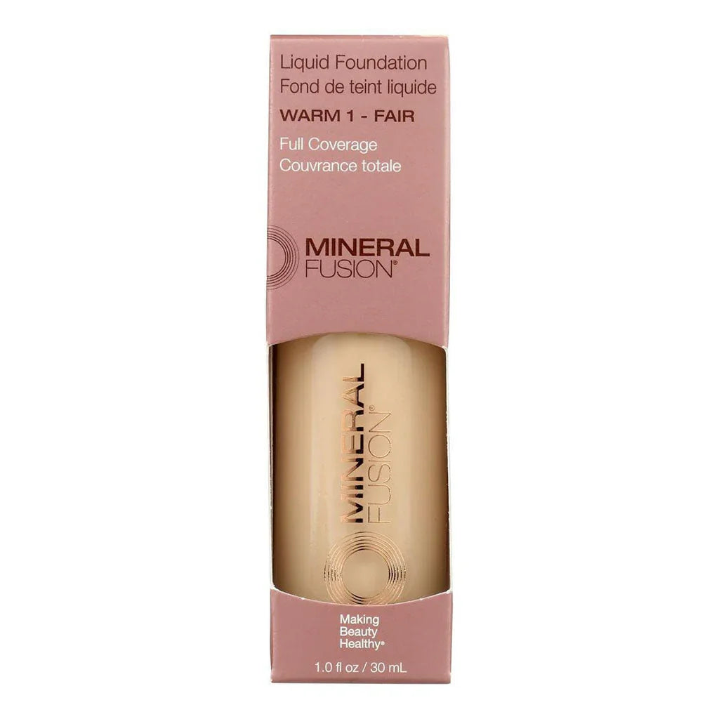 Warm 1 Mineral Fusion liquid foundation - La Boite à Grains