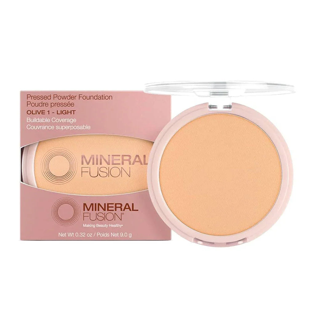 Olive 1 Mineral Fusion pressed powder - La Boite à Grains