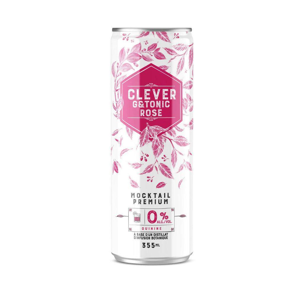 Mocktail Clever G & Tonic Rose Alcohol Free Clever Mocktails - La Boite à Grains