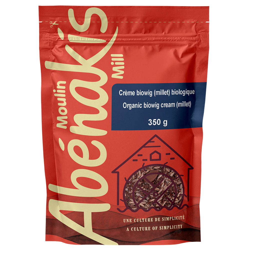 moulin abénakis crème biowig millet biologique 350 g