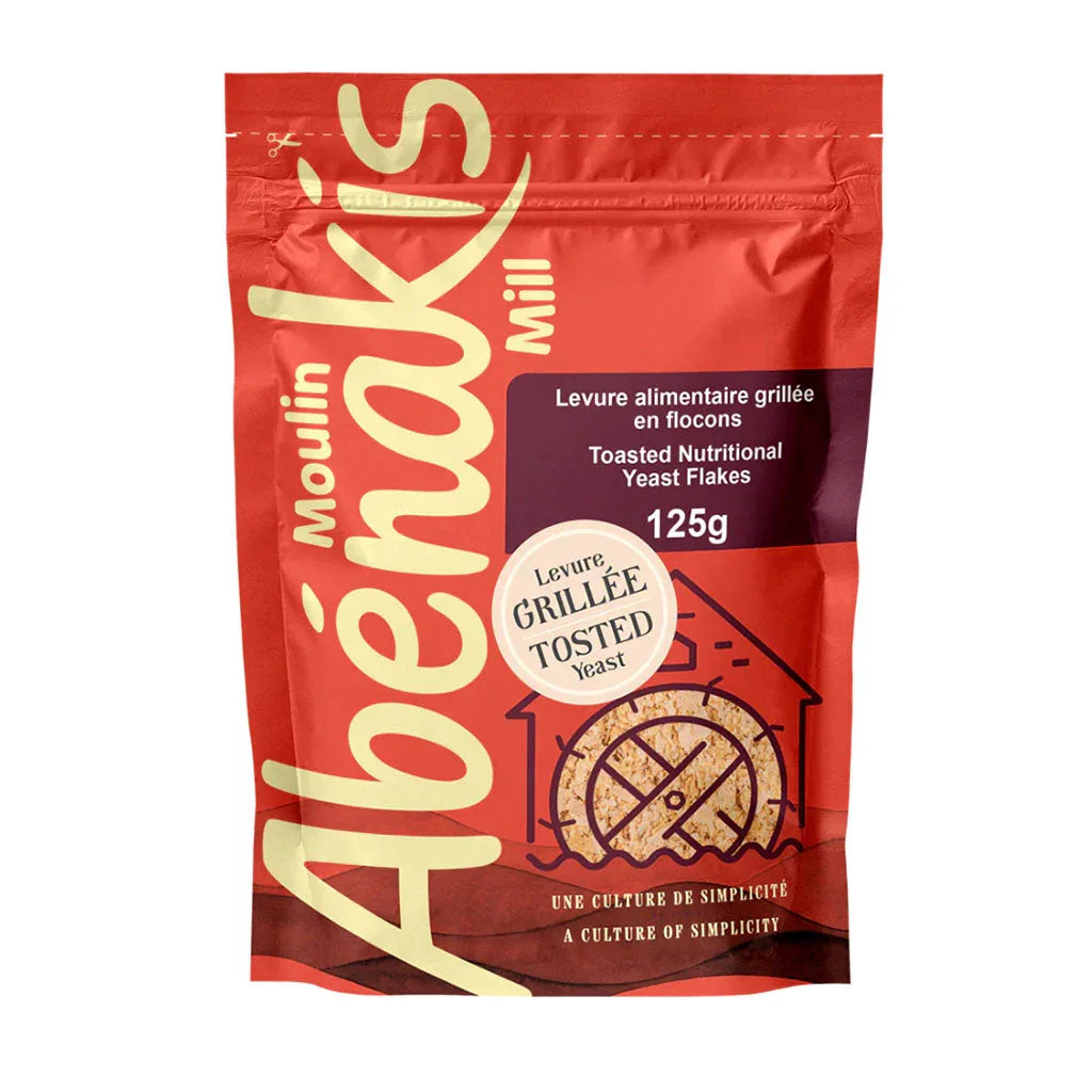 toasted nutritional yeast flakes 125 g - La Boite à Grains