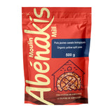 Moulin Abénakis pois jaunes cassés biologiques 500 g