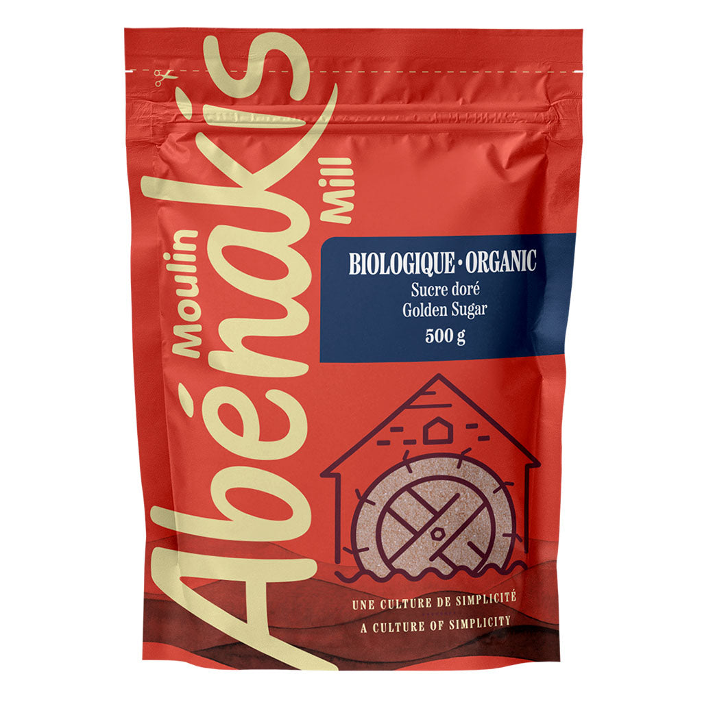 moulin abénakis sucre doré biologique 500 g
