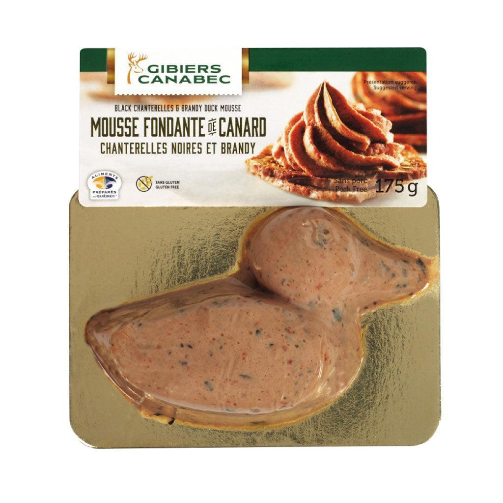 Fondant Duck Mousse Black Chanterelles and Canabec Brandy - La Boite à Grains