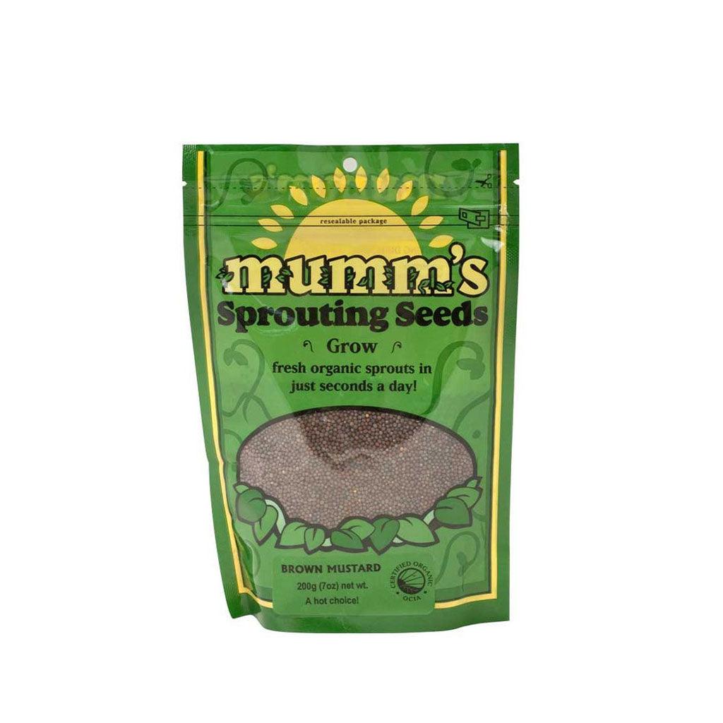 Moutarde Noire à Germer Biologique Mumm's - La Boite à Grains
