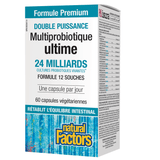 Multiprobiotique Ultime 24 Milliards Natural Factors - La Boite à Grains