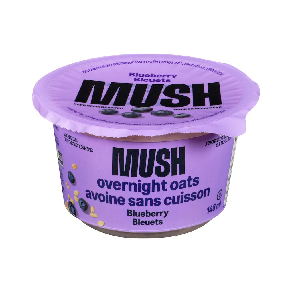 avoine sans cuisson bleuets Mush - La Boite à Grains