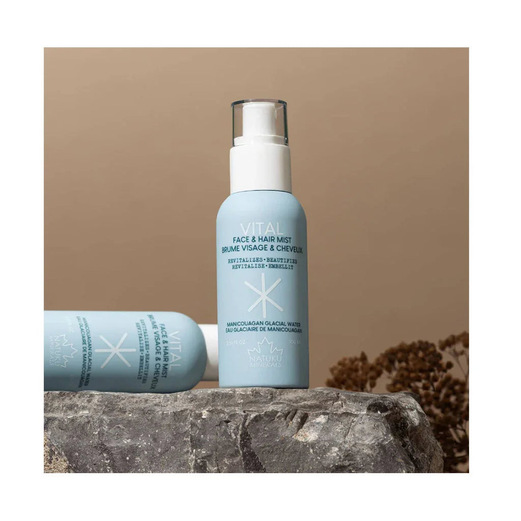 natuku minerals vital face hair mist - La Boite à Grains