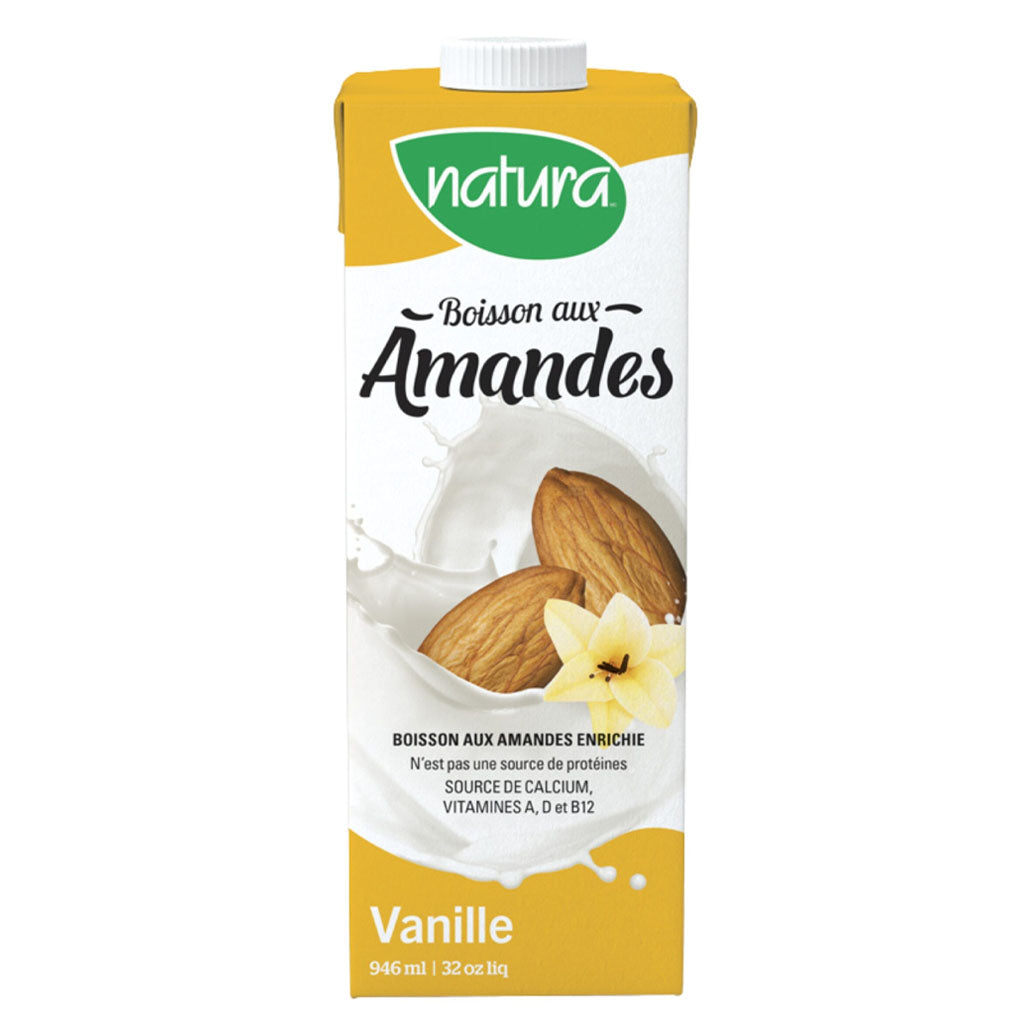 Natur-a boisson aux amandes vanille 946 ml - La Boite à Grains