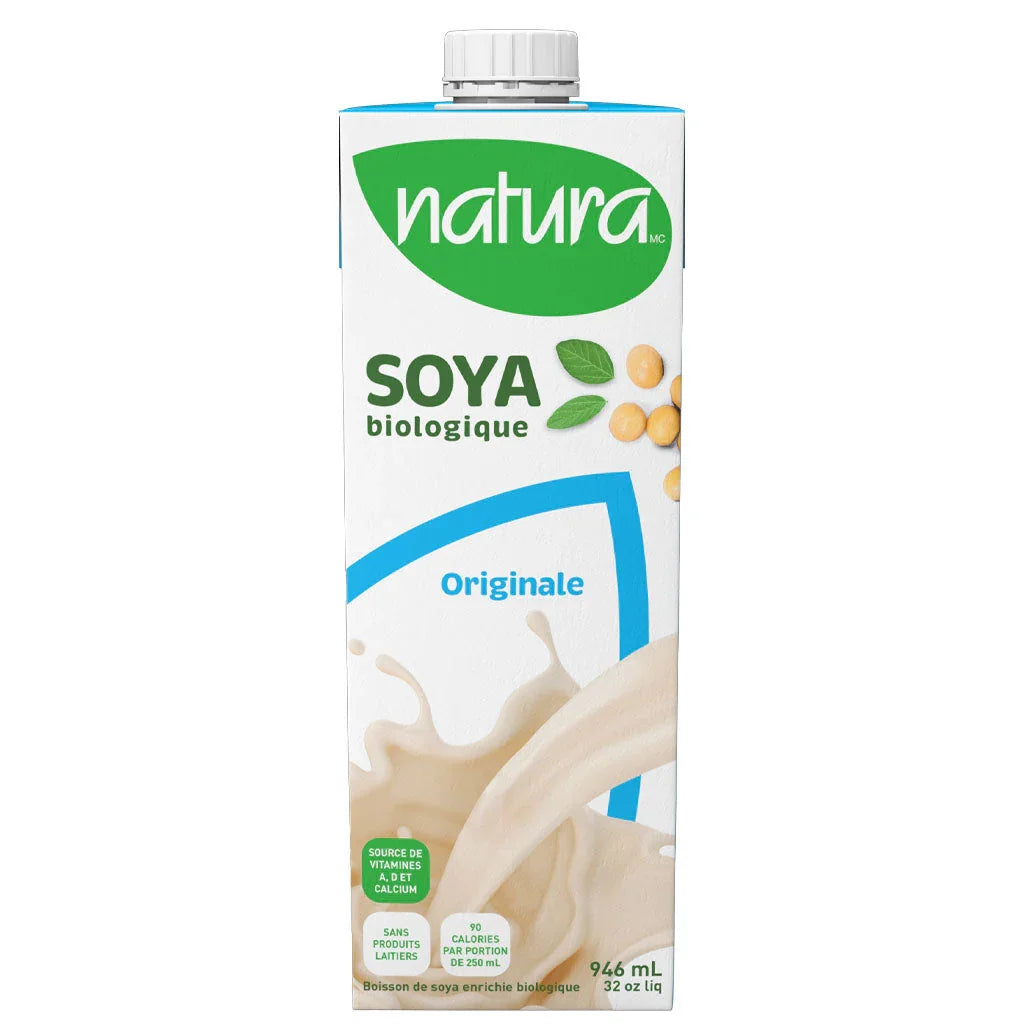 natur-a organic original soy drink 946 ml - La Boite à Grains