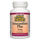 natural factors astaxanthin plus 4 mg 60 capsules