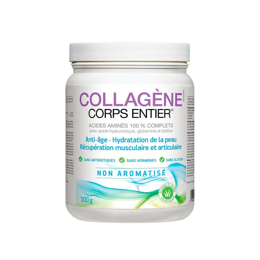 natural factors collagène corps entier 500 g - La Boite à Grains