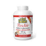natural factors flexable sulfate de glucosamine 500 mg 500 capsules