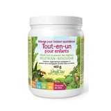 natural factors All-in-one mix for children Vegan Organic Dream Chocolate 460 g per grain box
