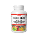 natural factors super multi without iron 90 tablets - La Boite à Grains