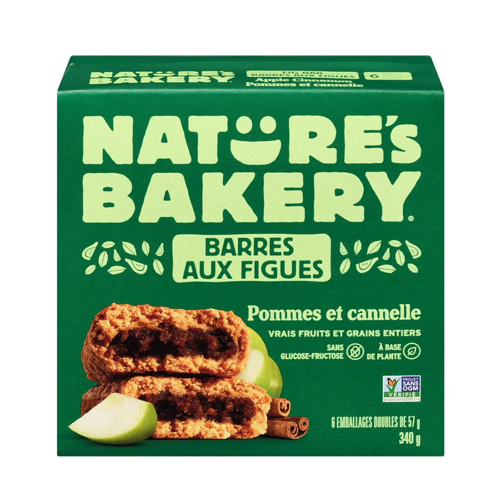 nature's bakery apple cinnamon fig bar - La Boite à Grains