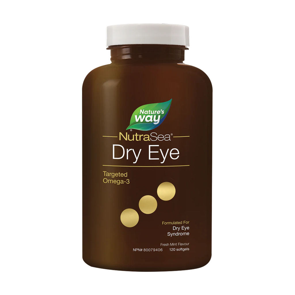 Nutrasea oméga-3 ciblé oeil sec gélules Nature's Way - La Boite à Grains