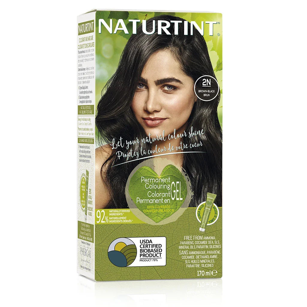 naturtint permanent color gel brown 170 ml