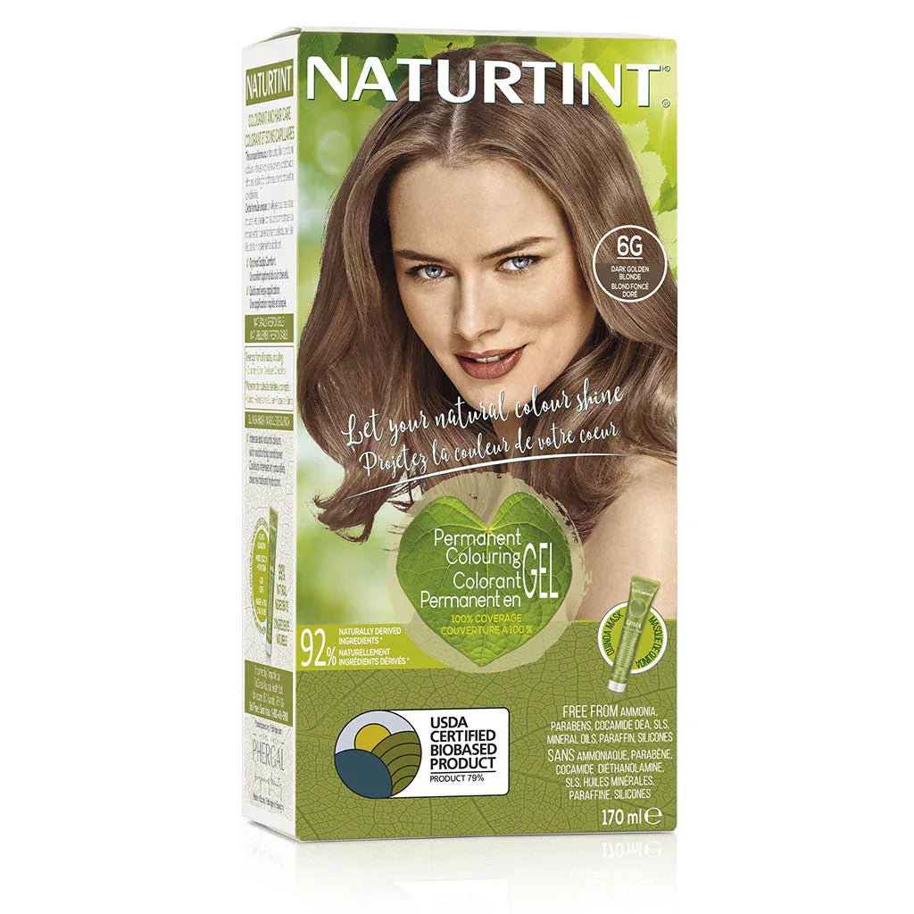 permanent gel dye dark golden blonde 170 ml