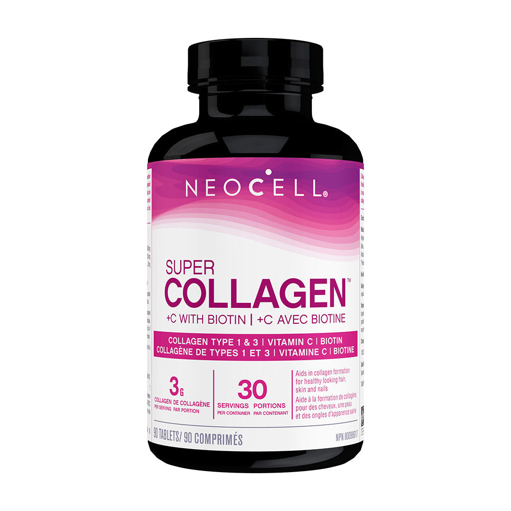 neocell super collagen + c avec biotine 90 comprimés - La Boite à Grains