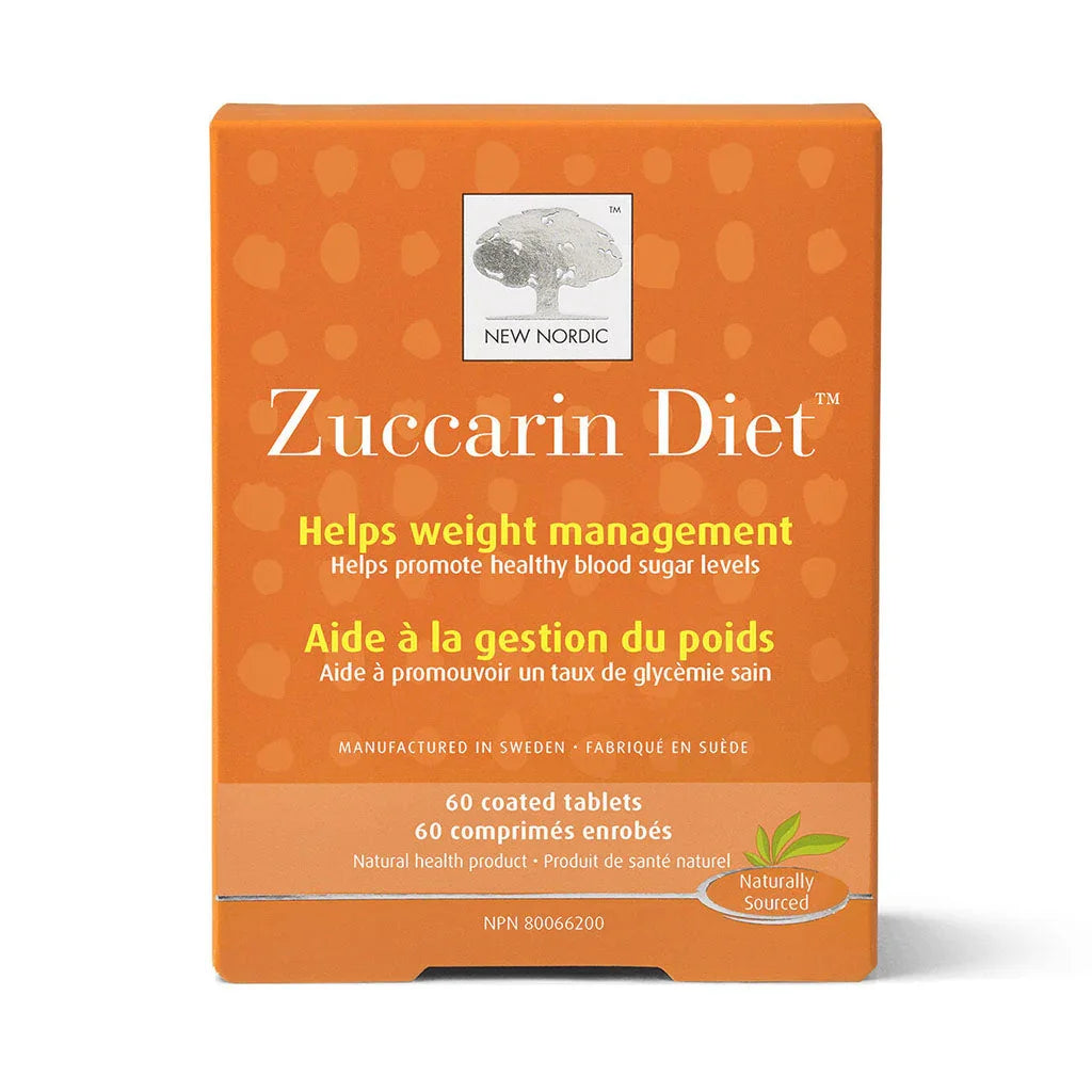 new nordic zuccarin diet gestion du poids 60 comprimés enrobés