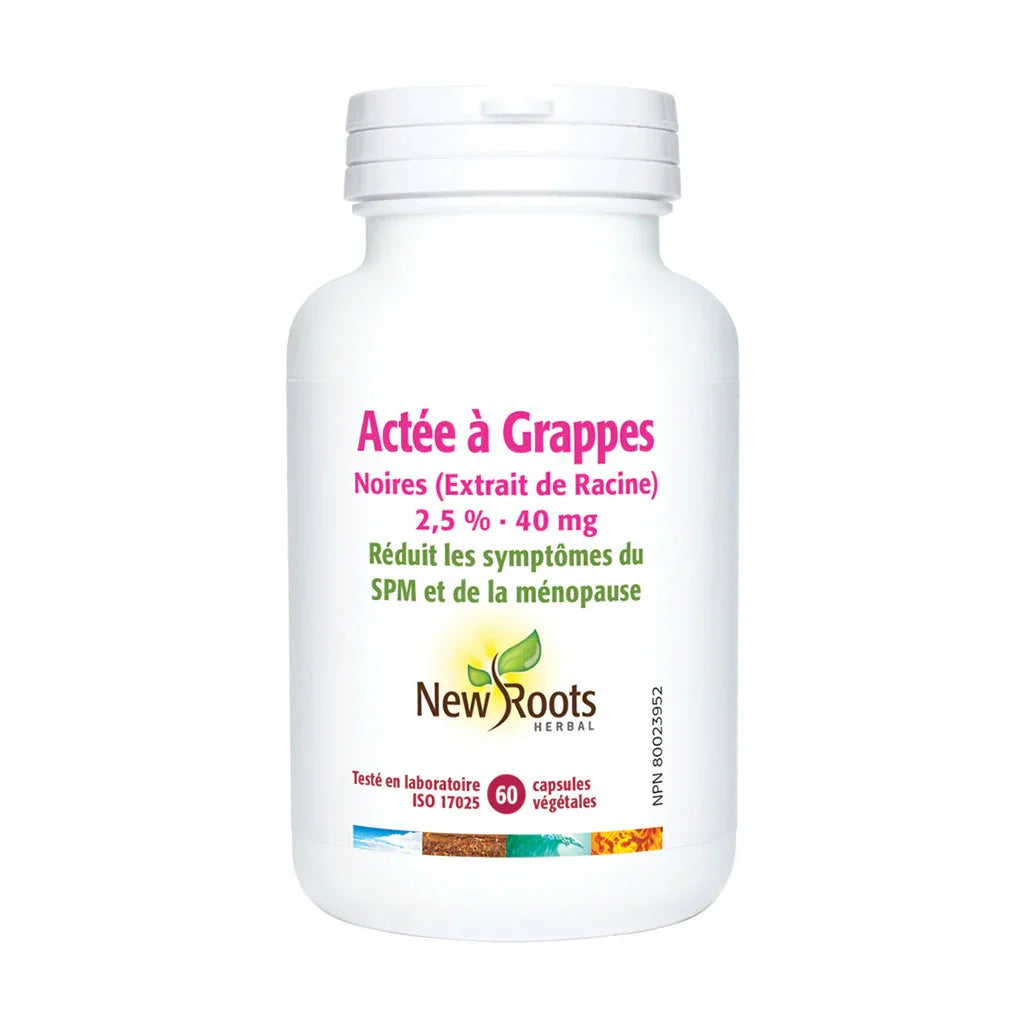 actée à grappes noires New Roots Herbal - La Boite à Grains