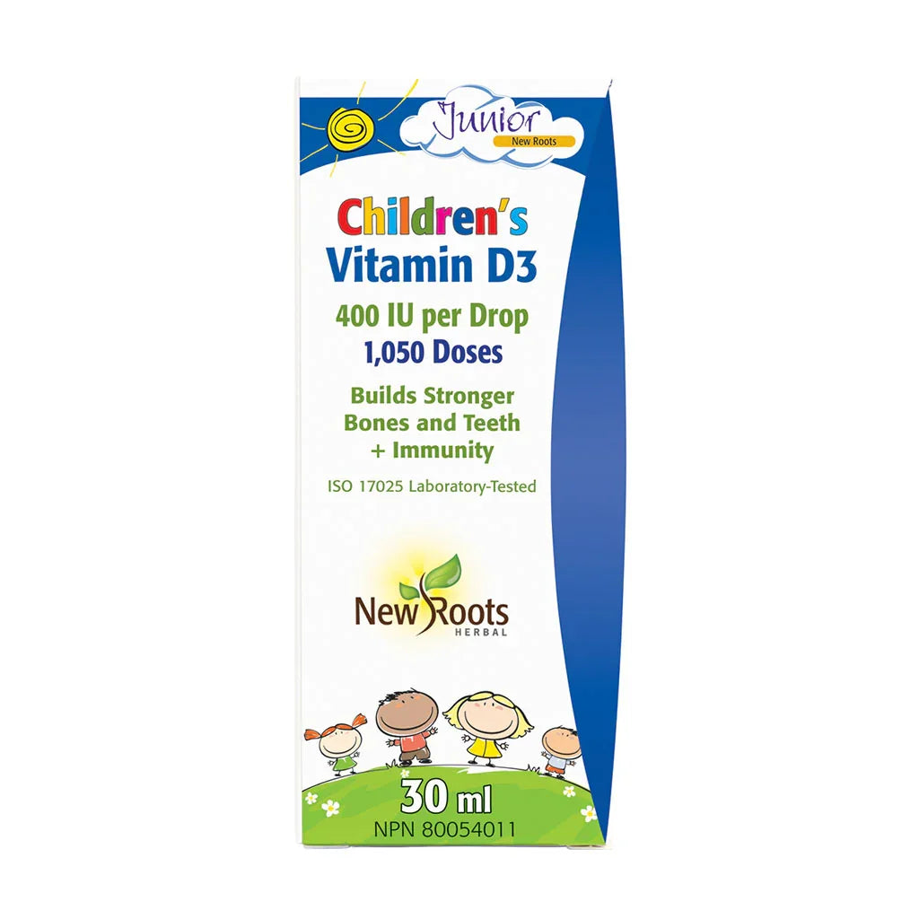 Children's vitamin D3 New Roots - La Boite à Grains