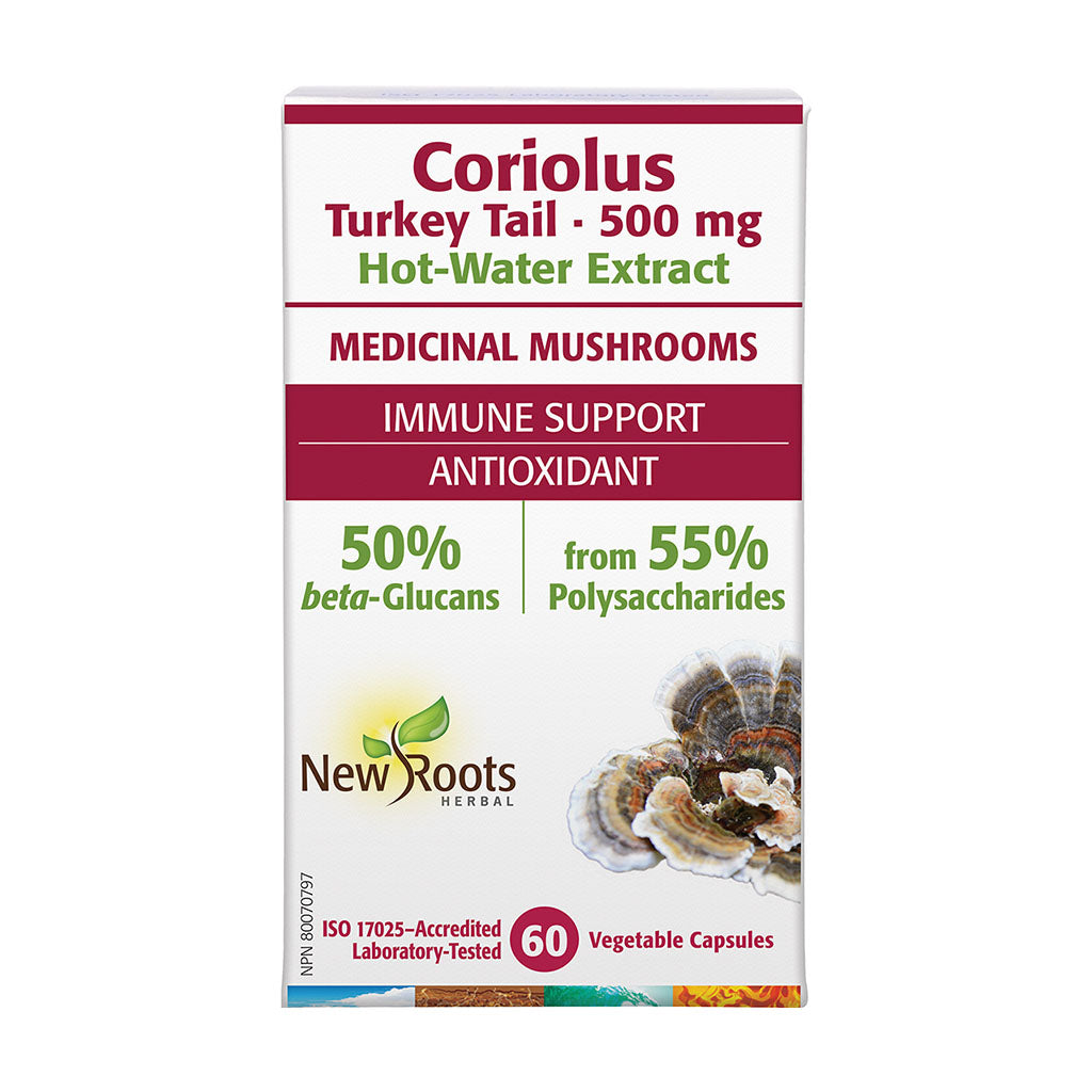 Coriolus turkey tail hot water extract New Roots - La Boite à Grains