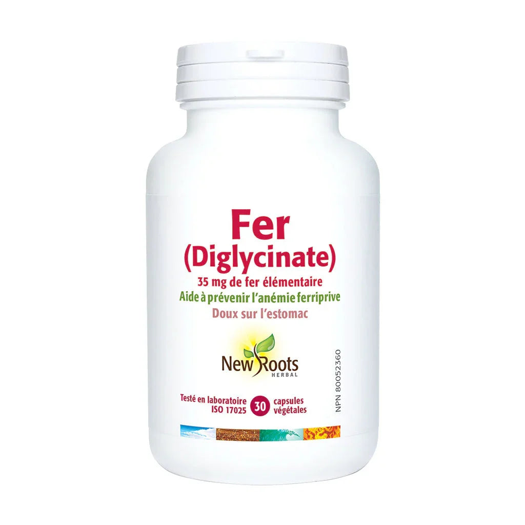 iron diglycinate New Roots Herbal - La Boite à Grains