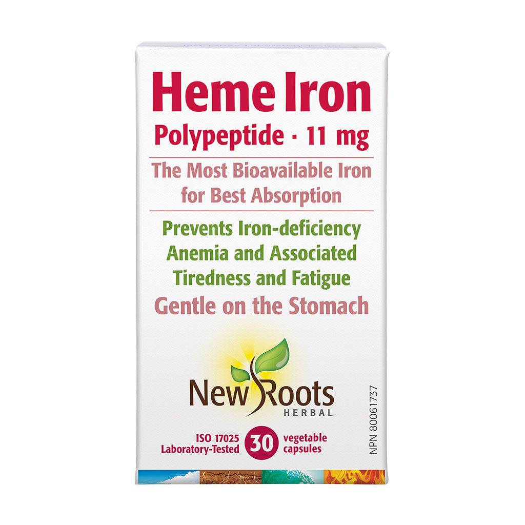 Heme iron polypeptide New Roots - La Boite à Grains