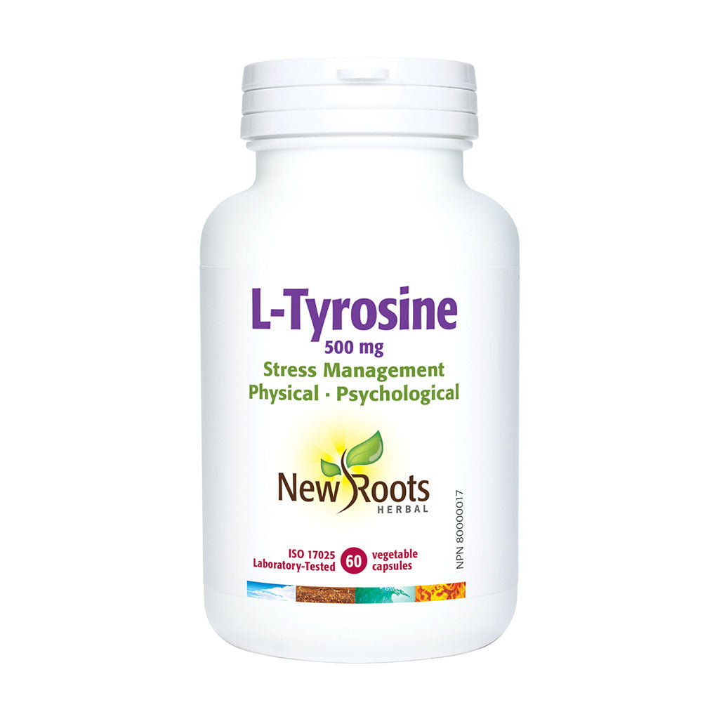 L-tyrosine New Roots Herbal - La Boite à Grains