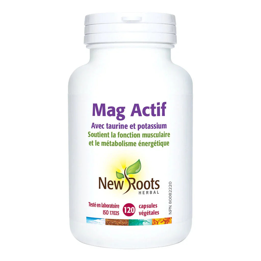 mag actif New Roots Herbal - La Boite à Grains