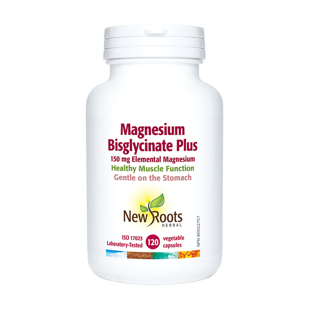 Magnesium bisglycinate plus New Roots - La Boite à Grains