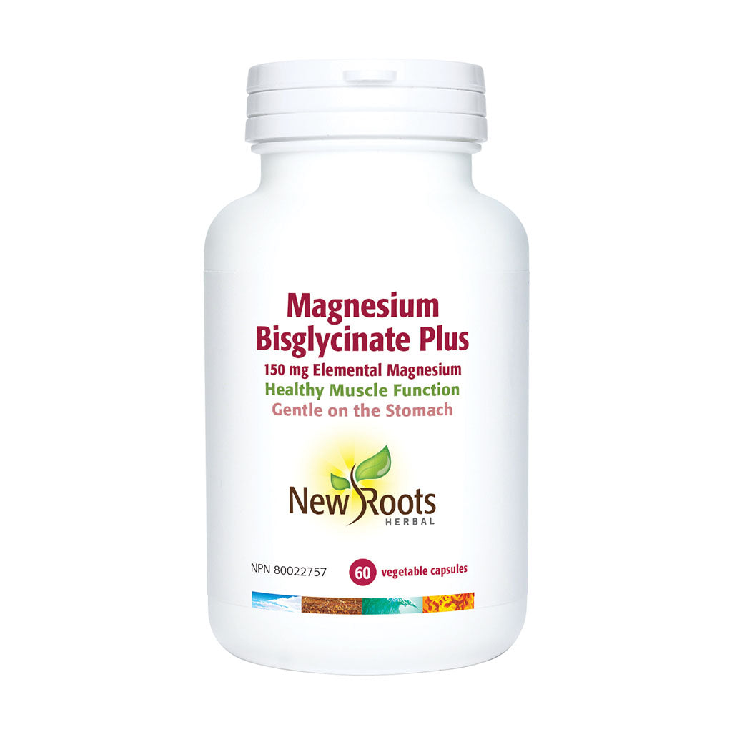 Magnesium bisglycinate plus New Roots - La Boite à Grains