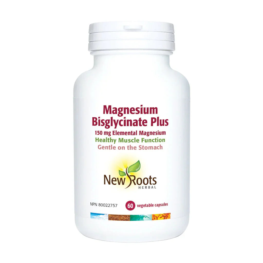 Magnesium bisglycinate plus New Roots - La Boite à Grains