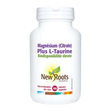 magnésium citrate taurine New Roots - La Boite à Grains