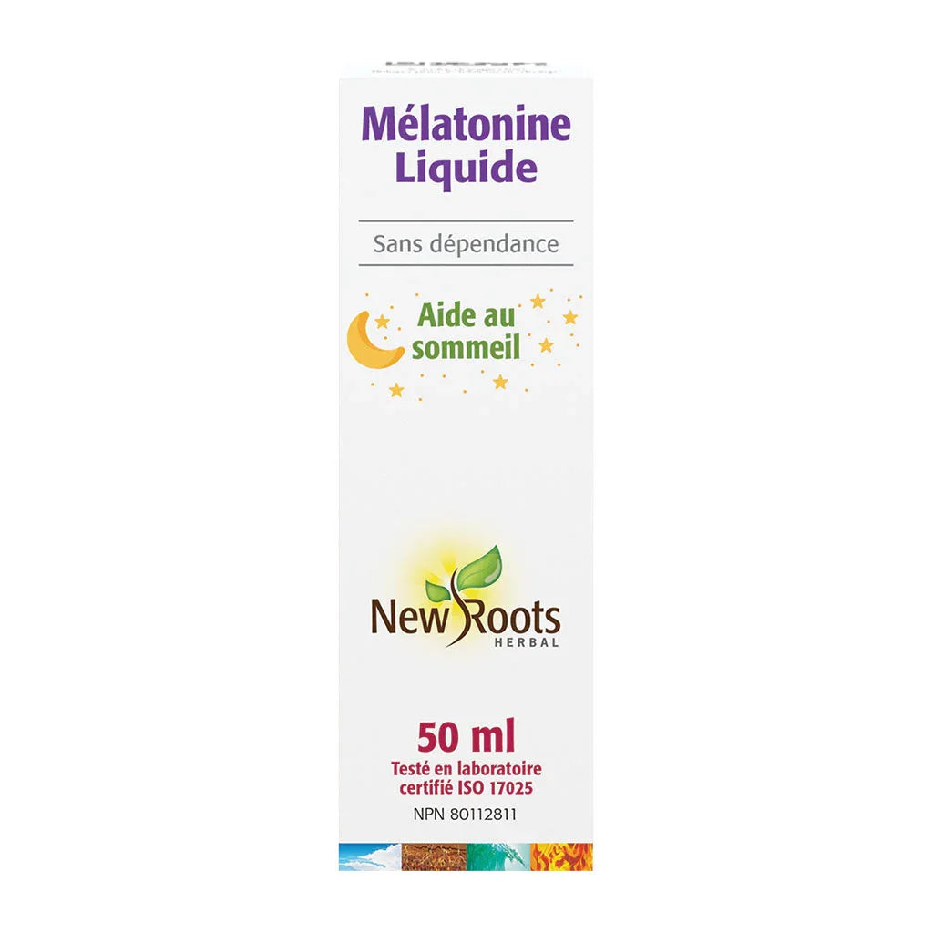 mélatonine liquide New Roots - La Boite à Grains
