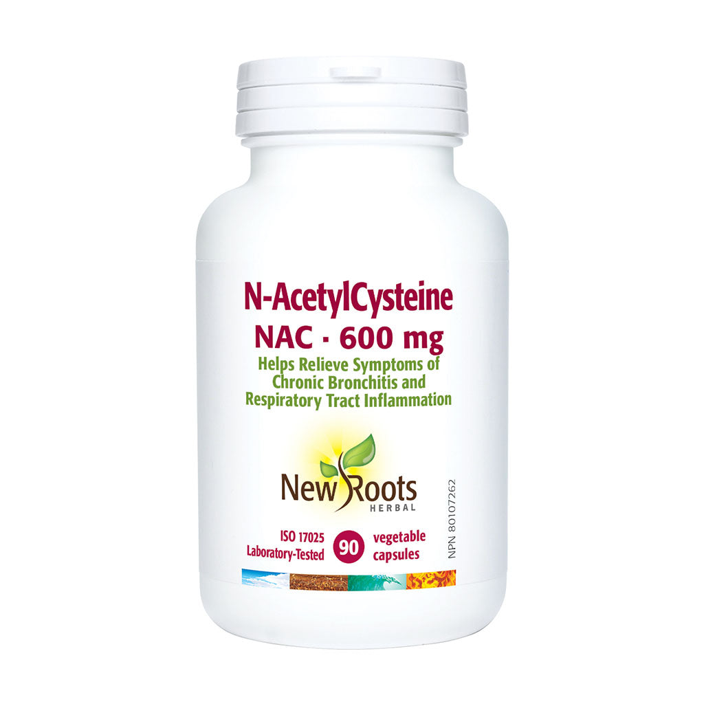 N-acetylcysteine NAC New Roots Herbal - La Boite à Grains